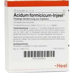 ACIDUM FORMIC INJ