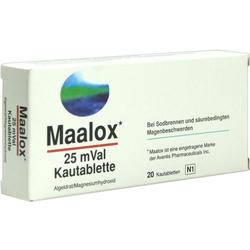 MAALOX 25 MVAL