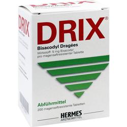 DRIX BISACODYL DRAGEES