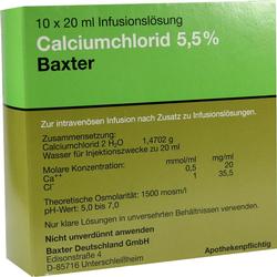 CALCIUMCHLORID LOES 5.5%