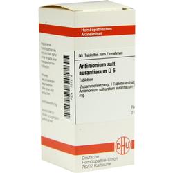 ANTIMONIUM SULF AURANT D 6