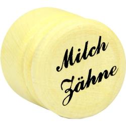 MILCHZAHNDOSE HOLZ 2.5CM