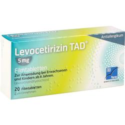 LEVOCETIRIZIN TAD 5MG FTA