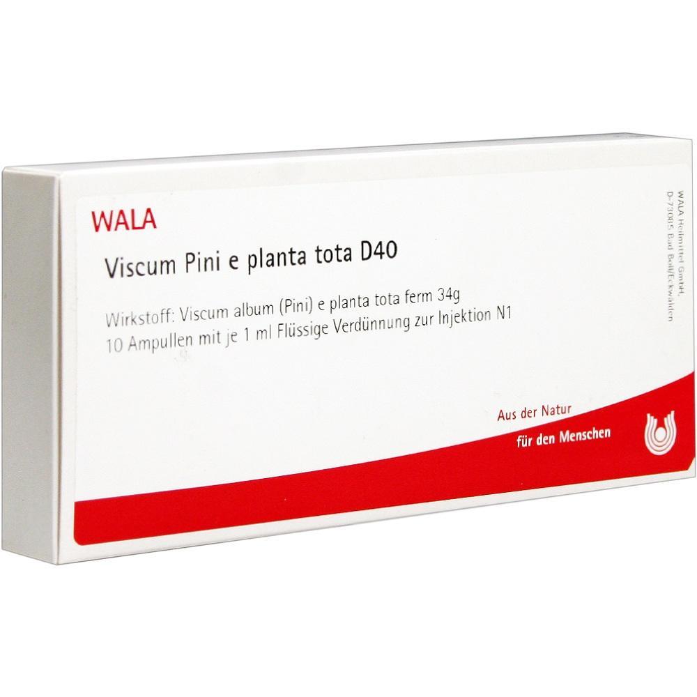 Eine Schachtel mit hom&ouml;opathischen Ampullen von WALA.