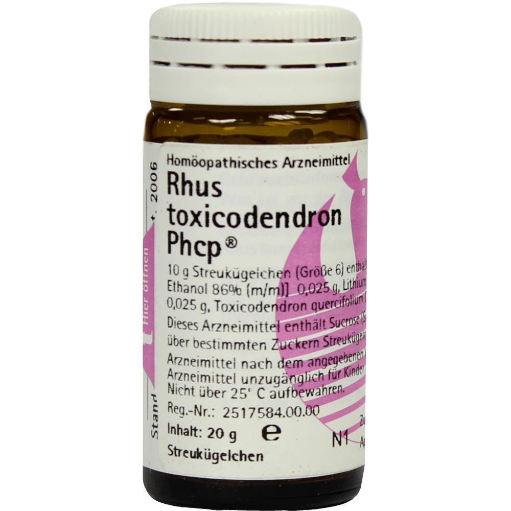 Ein braunes Fl&auml;schchen mit einem Etikett f&uuml;r hom&ouml;opathische K&uuml;gelchen.