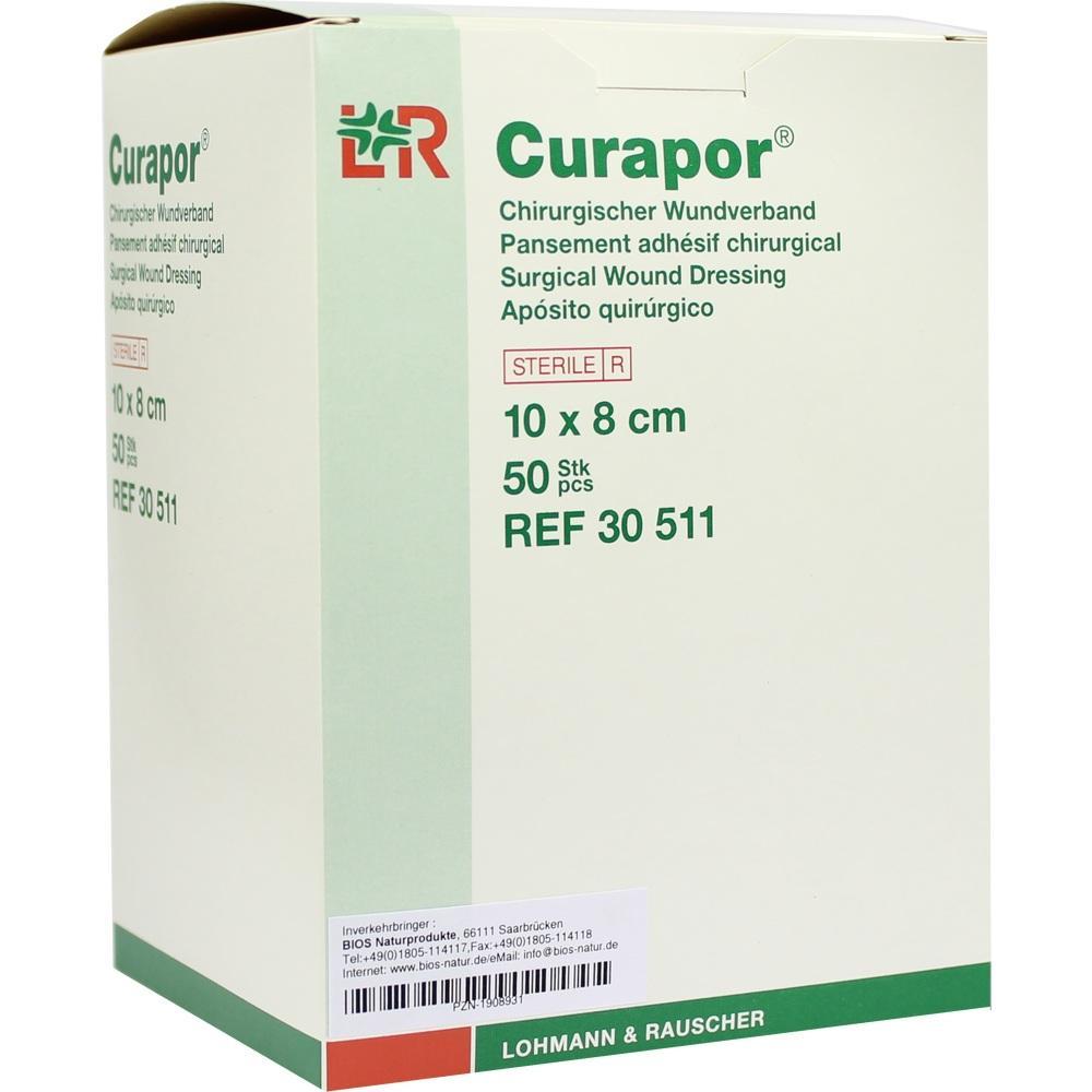 Gro&szlig;e Packung chirurgischer Wundverb&auml;nde, 10 x 8 cm, von Curapor.