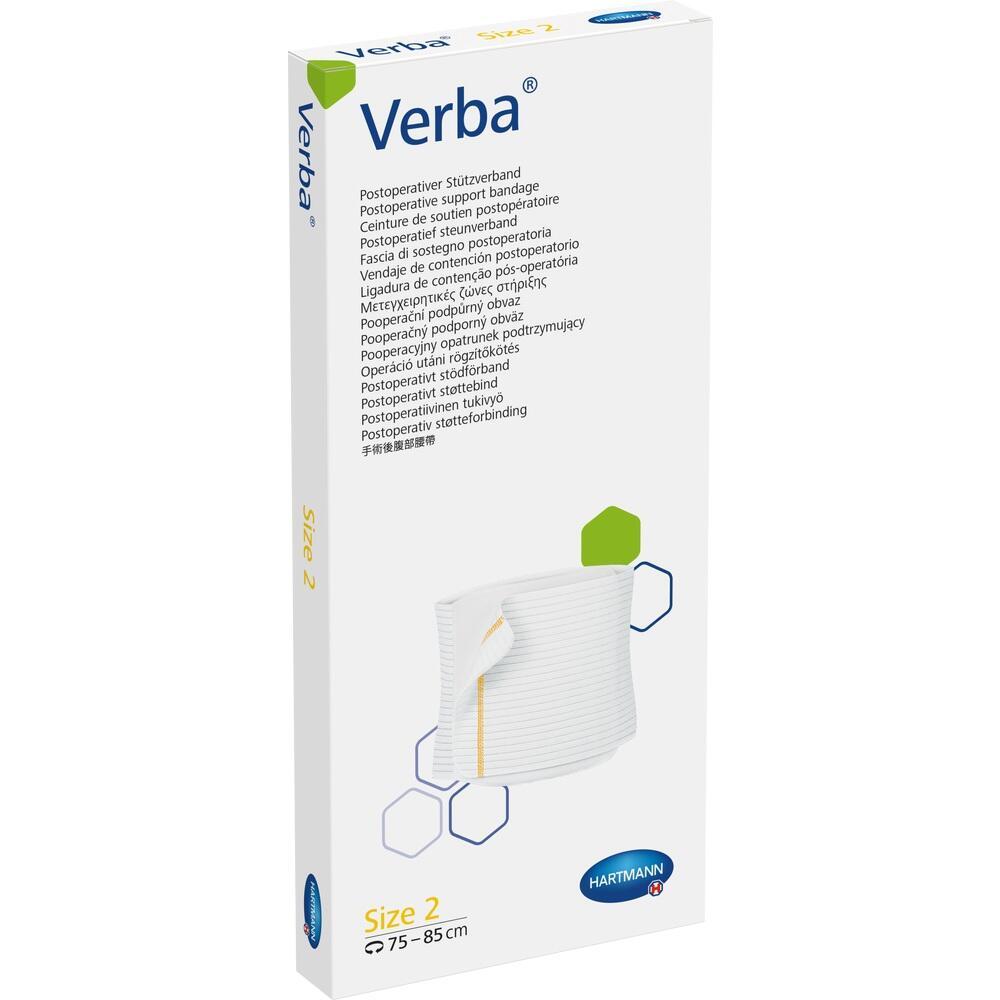 Eine Verpackung mit einem postoperativen St&uuml;tzverband, Gr&ouml;&szlig;e 2.