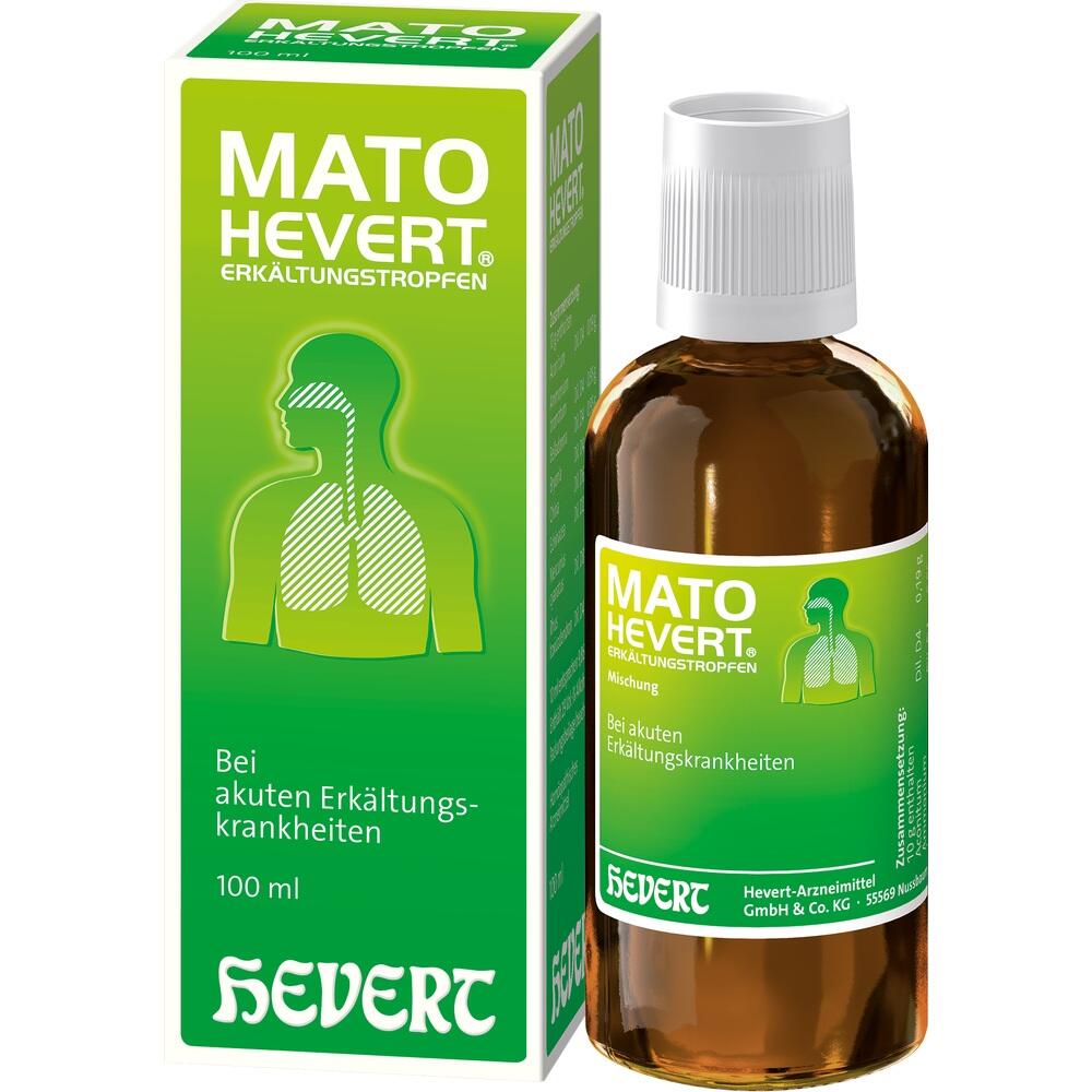 Braune Flasche und gr&uuml;ne Verpackung von Erk&auml;ltungstropfen mit Silhouette eines Menschen.