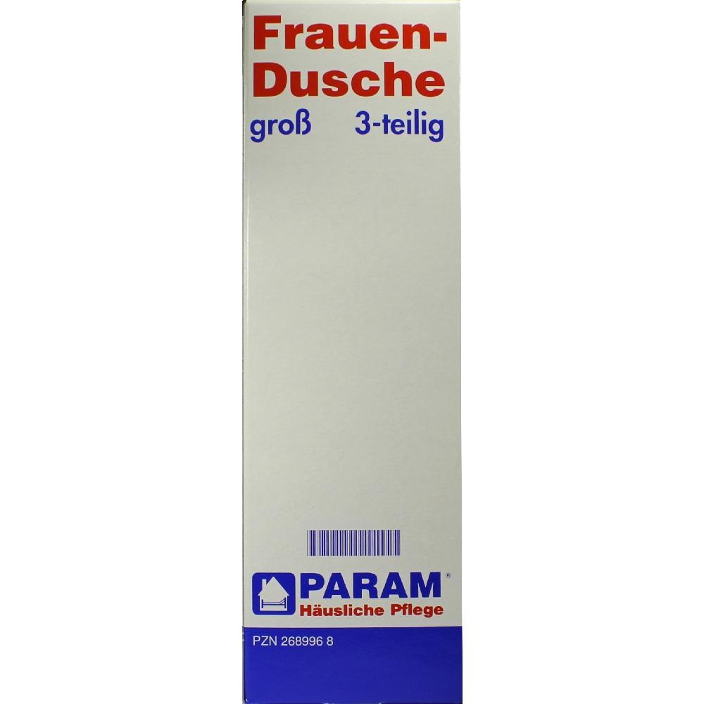 Verpackung f&uuml;r eine dreiteilige, gro&szlig;e Frauendusche von Param.