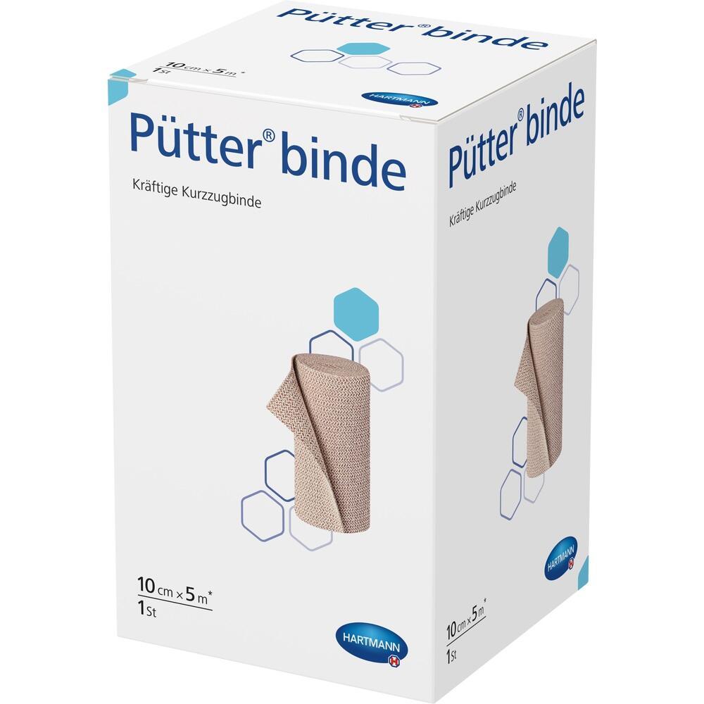 Eine Schachtel mit einer elastischen Binde von der Marke P&uuml;tter.