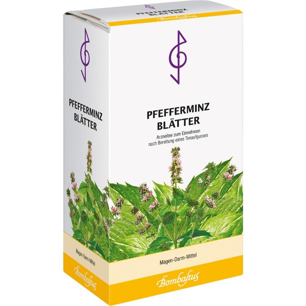 Es ist eine Verpackung f&uuml;r Pfefferminzbl&auml;tter zur Tee-Zubereitung.