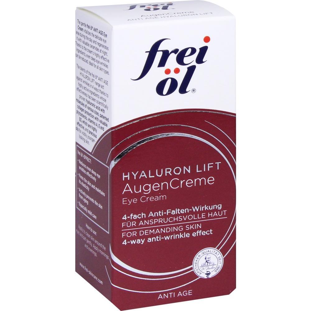 Eine Verpackung mit Augencreme f&uuml;r anspruchsvolle Haut und Anti-Falten-Wirkung.