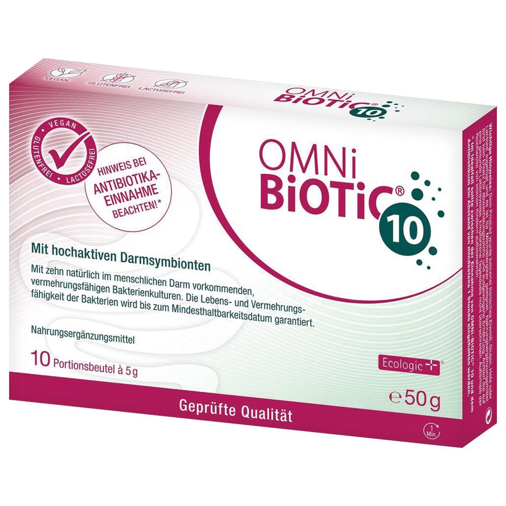 Die Verpackung zeigt ein Nahrungserg&auml;nzungsmittel f&uuml;r die Darmgesundheit.