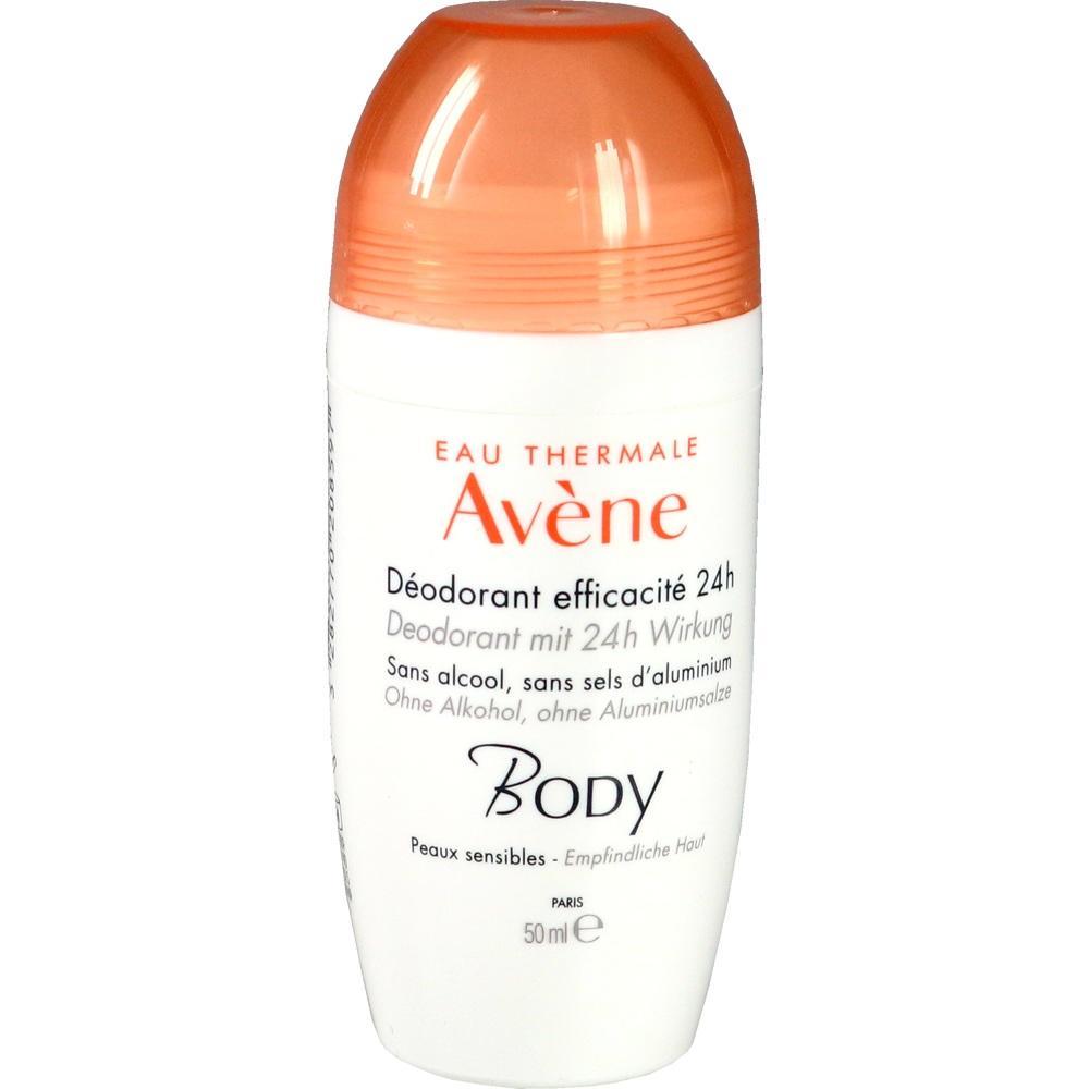 Deodorant-Roller von Av&egrave;ne f&uuml;r empfindliche Haut ohne Alkohol oder Aluminiumsalze.