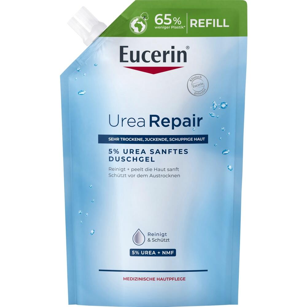 Nachf&uuml;llpackung Eucerin UreaRepair Duschgel f&uuml;r trockene Haut.
