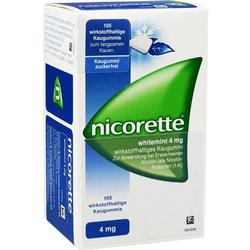 NICORETTE WHITEMINT 4MG