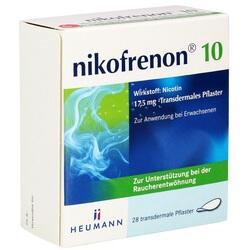 NIKOFRENON 10 HEU 17.5 MG