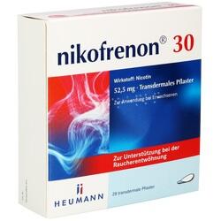 NIKOFRENON 30 HEU 52.5 MG