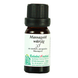 MASSAGEOEL WUERZIG